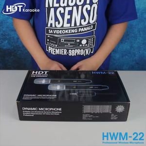 HDT Wireless Microphone HWM-22 Hdt Hw 22 Hdt Hw22 Wireless Mic Handheld Headphone With Microphone Wireless - Lazada