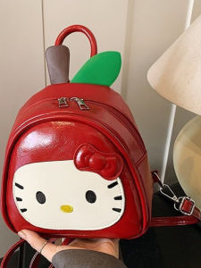 Túi Đeo Vai Hình Mèo Dễ Thương Cho Trẻ Em Túi Xách Trẻ Em Sáng Tạo Túi Xách Cho Bé Gái Túi Đeo Vai Đôi Dopaamine Túi Xách Hello Kitty