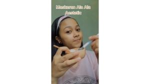 [ KAYU ] SET MANGKOK MASKER DAN SENDOK KAYU / MANGKUK KAYU SET