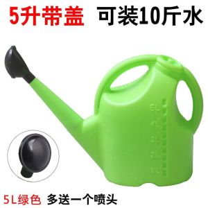 Large Size Gardening Tool Watering Can Multi-Function with Lid for Vegetable And Flower Irrigation Home Decor Plastic