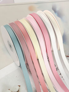 Cotton Polyester Ribbon 1cm Zigzag Pattern Baking Materials Gift Packaging Clothing Edge Binding DIY Hair Accessory Ribbon