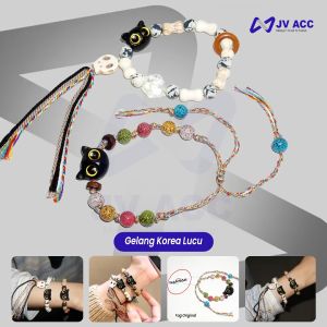 NANVAN NVN-GL01 TALI GELANG KUCING KOREA LUCU COCOK UNTUK WANITA