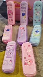 Hộp Bút Hình Hoạt Hình Gấu Dâu Phi Hành Gia Thỏ Con Dễ Thương Mẫu Mới 2023 Cho Các Bé Đi học