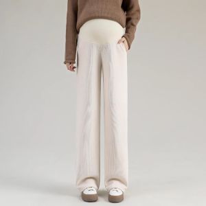 Pregnant Friendly Comfortable Loose Straight Leg Trousers