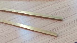 1PC Đồng Thau Vuông Ống Rỗng Ống Thủ Công DIY Làm Mô Hình Trang Sức Làm Đồ Dùng 250mm/500mm Chiều Dài 6-20mm Đường Kính Tùy Chọn