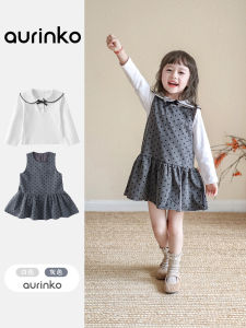 Váy Nữ Mùa Thu Phong Cách Hàn Quốc Váy Trẻ Em Thời Trang Trẻ Em Đầm Trẻ Em Mùa Thu Đầm Cotton Thường Ngày Cho Bé Gái