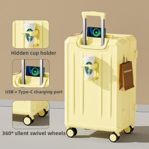 MEIFANER | Durable Secure Mens Suitcase 24 Inches