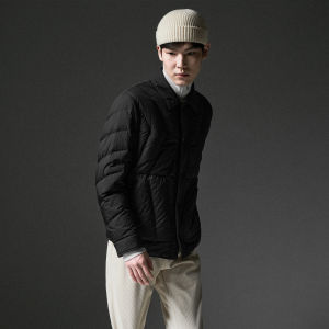 Business Casual Warm White Duck Down Padded Jacket