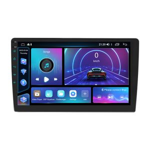 ESSGOO 9/10Inch 2 Din Car Multimedia MP5 Player Car Stereo 4+64GB 8 Core Support CarPlay Android Auto SIM Card 360 Degree Panoramic Camera With Cooling Fan AM FM DSP