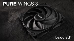 Be Quiet! PURE WINGS Series PWM high-speed Chassis Fan - Pure Wings 2/Pure Wings 3 (120mm/140mm)