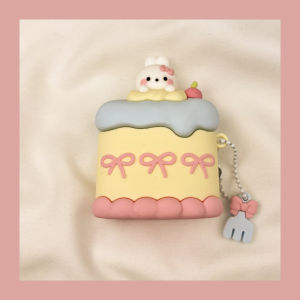 Cute Cartoon Butterfly Knot Rabbit Cake Airpods4 Protective Case Wireless Bluetooth Apple pro Earphone Shell Second Generation