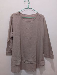 Thrift / Pre Loved / Second / Mantan atasan casual wanita daily sehari - hari bahan katun ukuran jumbo