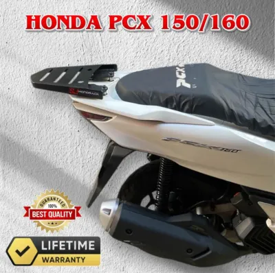 SJ MONORACK FOR HONDA PCX 150/160 PLATED TOP BOX BRACKET