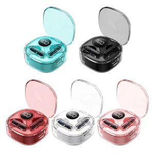 ♥100% sản phẩm gốc + Miễn phí vận chuyển♥Mới minh bạch apro138 ANC BT 5.3 không dây chuẩn TWS âm thanh nổi Tai nghe Tai nghe Earbuds với màn hình LED kỹ thuật số hiển thị điện năng