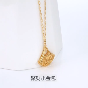 Chow Sang Sang 周生生 999 Pure Gold Essence Necklace for Women 47cm 93440N Price-by-Weight 5.61g Gold