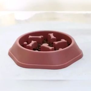 ชามอาหารสัตว์เลี้ยง ชะลอกิน ชามกินช้า ชามอาหารแมว ชามอาหารหมา ชามช่วยลดการสำลัก รูปน้องแครอท Slow Feed Bowl ชามลดการกินไว ชามกันมูมมาม สุนัขและแมว