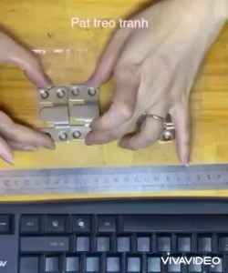 INOX. PAT TREO TRANH. PAT ĐÔI. MÓC TREO INOX GÀI TREO KHUNG TRANH ẢNH CHẮC CHẮN. 717.716