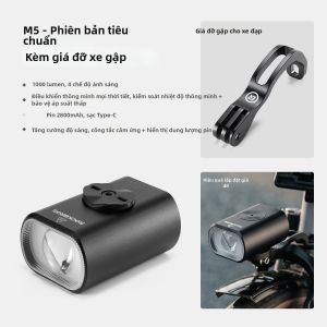 RockBros | Đèn Pha Cường Độ Cao Thông Minh M5
