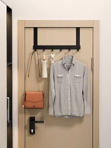 8 Hook Clothes Hanger Door Hook Door Hanger Backdoor Hanger Rack Storage Iron Pegantung Besi Pintu