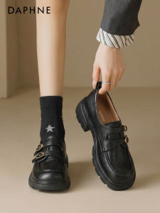 Daphne | Thick Soled Double Buckle Loafer Women