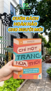 Sách: Chỉ Một Trang Nữa Thôi