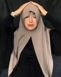 HIJAB SEGITIGA INSTAN JERSEY PREMIUM KERUDUNG WANITA MUSLIMAH