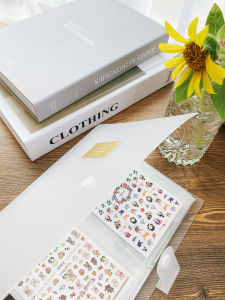 Transparent Large Capacity Nail Art Sticker Album Dustproof Display Book Photo Album Nail Beauty Tool from China Any Skin Type