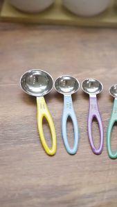 Sendok Takar Cup Stainless Steel Measuring Spoon 5 PCS