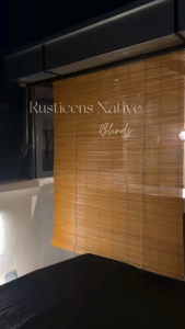 Native Blinds with Roll Up | Indoor Outdoor | Curtain Privacy Cover | Sunlight cover Pantabing sa ulan | Christmas Decor