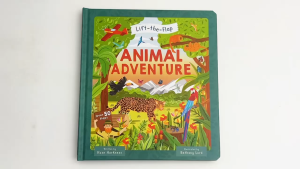 Animal Adventure Lift The Flap Educational Book To Learn