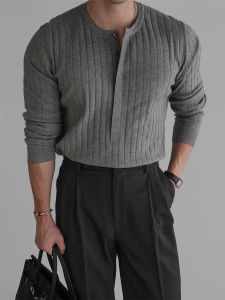 DAVID&ME | Halter Neck Casual Fit Stylish Knitwear