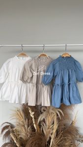LEWIS EMMA - Zuri Dress (6 - 12 Bulan) Dress Bayi Perempuan Lengan Panjang