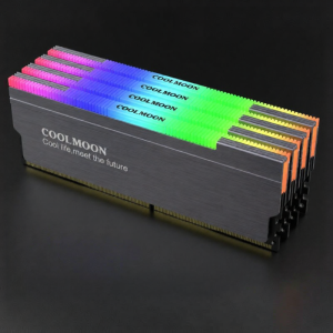 Coolmoon | ARGB RGB Lighting DDR5 Memory Cooler