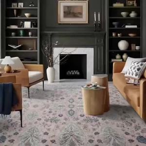 Thảm Trải Sàn Hình Vịt VIKAMA Retro Với Họa Tiết Hoa Cúc Thảm Chùi Chân Chống Trượt Có Thể Giặt Được Cho Lối Vào Hiên Nhà Thảm Trang Trí Nhà Cửa