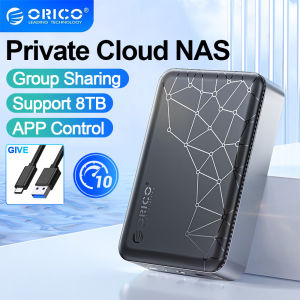ORICO 2.5 HDD Private NAS Storage HDD Hard Drive Enclosure Network Box With Automatic Backup Remote Access External Enclosure