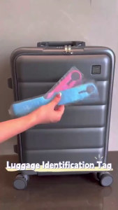 Waterproof Luggage Tag Suitcase Tags Airplane Travel Durable Identification Bag Tag for Travelers