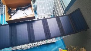 Portable Waterproof Foldable Solar Panel Charger Dual USB Fast Charging for Camping Hiking Outdoor Emergency Phone Power