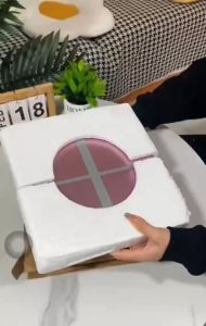 Cân sức shỏe điện tử có tính năng đo nhiệt độ phòng 26x26cm