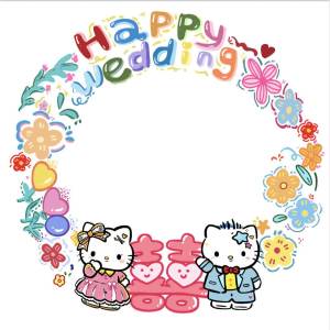 ZLVOEY | Wedding Photo Props Mirror Stickers Decorations