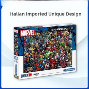 Clementoni Marvel Hero 1000 Piece Adult Puzzle Educational Toy Cartoon Anime Cartoon Puzzle Board Game for Teens And Adults