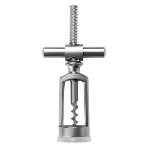 LMETJMA Vintage สกรูที่เปิดไวน์สังกะสีอัลลอยด์ที่เปิดขวดไวน์แชมเปญ Cork เปิด Corkscrew Wine Cork Remover JT330
