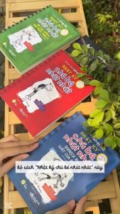 Combo 5 tập Sách Nhật Ký Chú Bé Nhút Nhát tập 1-5 - Phiên bản song ngữ Việt-Anh - Kèm file nghe và note từ vựng