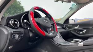 Penghantaran dari China [2025] Penutup Roda Stereng Kereta Universal untuk Semua Musim   Penutup Hendal Aksesori Kereta Selebriti Internet Beruang Kulit Kartun Comel 3.8