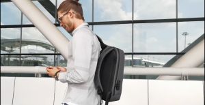 Balo đựng laptop chống trộm chống nước BANGE BG-22188