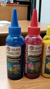SUN Tinta Epson 664/673 Pigment PRO 100 ml 1 Set 4 Warna - Tahan Lama dan Glossy Level Tinggi - Butiran Pigment Lebih Kecil