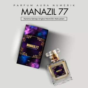 Manazil77 Parfum Aura Numerik Pria & Wanita Premium Tahan Lama Extrait De Parfum - 35ml