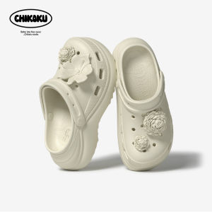 chikoku | Heeled Platform Sandals Womens Summer Fashion Slipper