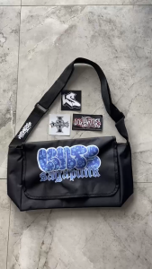 Losantos - Tas Selempang Pria Sagapunk Black Free Sticker