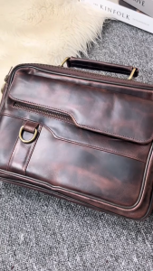 VALQO ROMEO Tas Kulit Sapi Slingbag MessEnger Tas Selempang Tas Pria Laki Tas Laptop Notebook Tablet