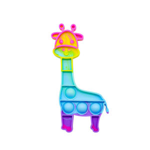 1pc Rainbow Pop Push Bubblle Fidget Anti Stress Relief Toys for Adult Children Special Needs Sensory Toys Interactive Toys